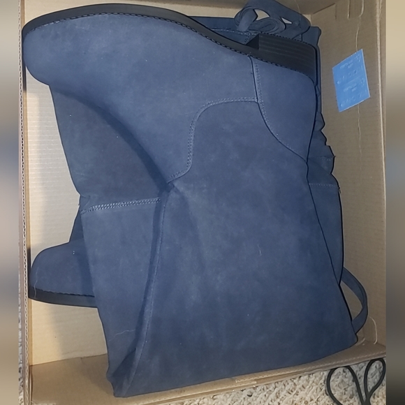 Suede over the knee boot. - Picture 2 of 2